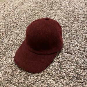 Corduroy Burgundy Cap